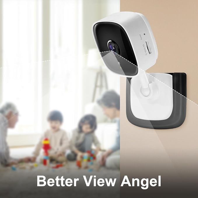4 Pack Self-Adhesive Tapo Camera Mount, Wall Mount Bracket Stand Fits - Image 4