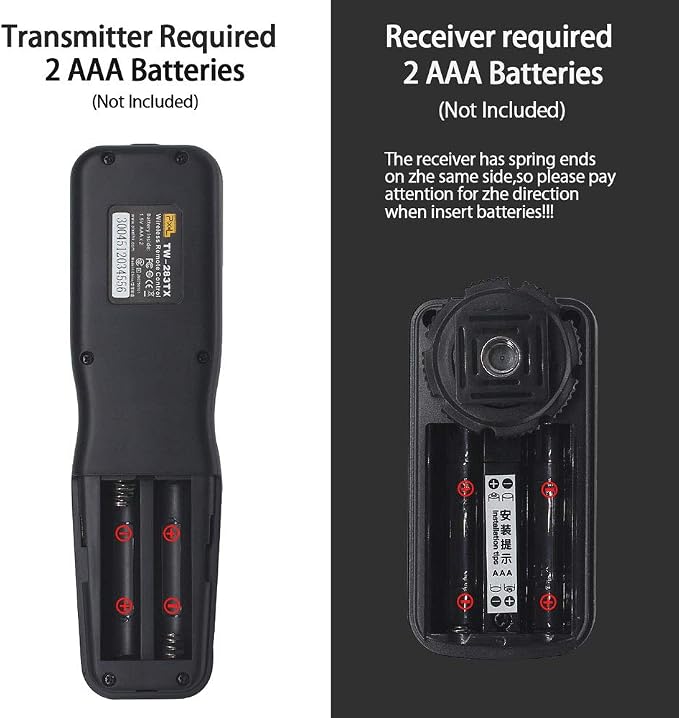 Pixel TW-283 E3 Wireless Shutter Release Cable Wired Remote Control Compatible - Image 9