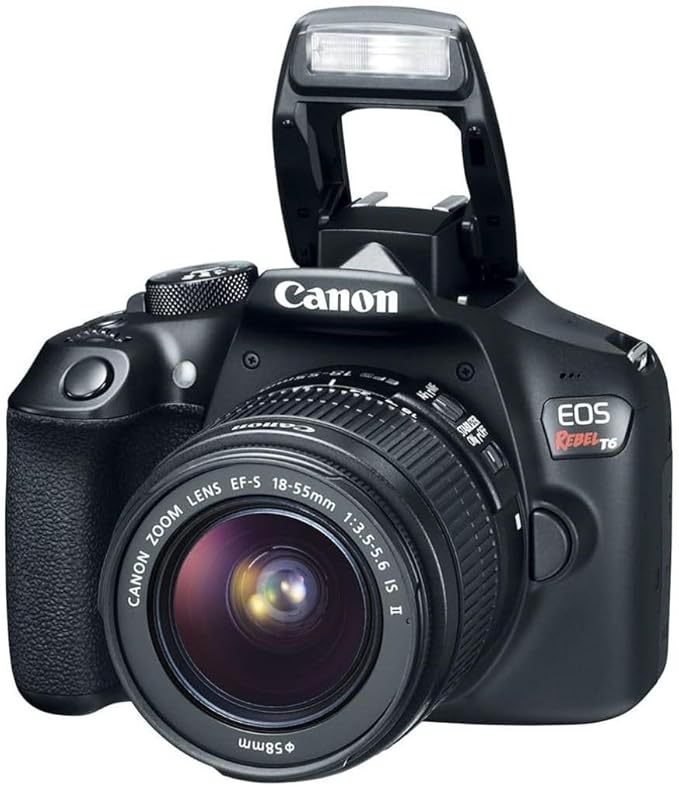 Canon EOS Rebel T6 Digital SLR Camera Kit - Image 3