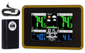 Weather Stations Wireless Indoor Outdoor Thermometer, Color Display Digital by Comfytune