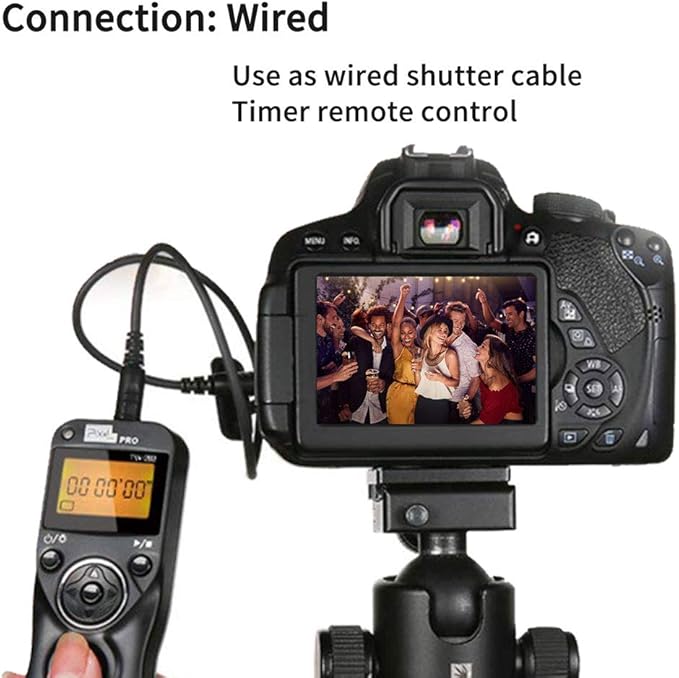 Pixel TW-283 C2 Wireless Shutter Remote, Camera Remote Control Shutter Release - Image 6