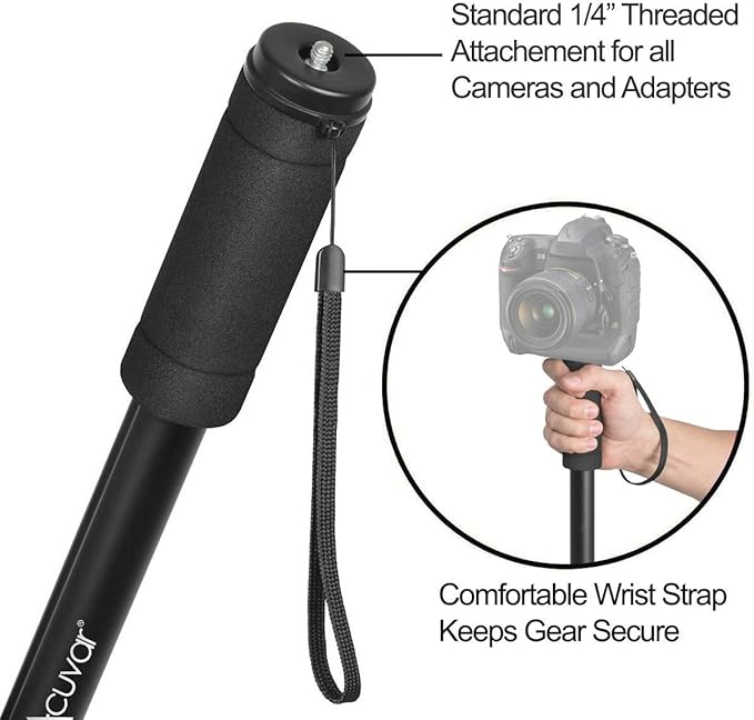 Acuvar 62 Inch Photography Monopod - Image 3