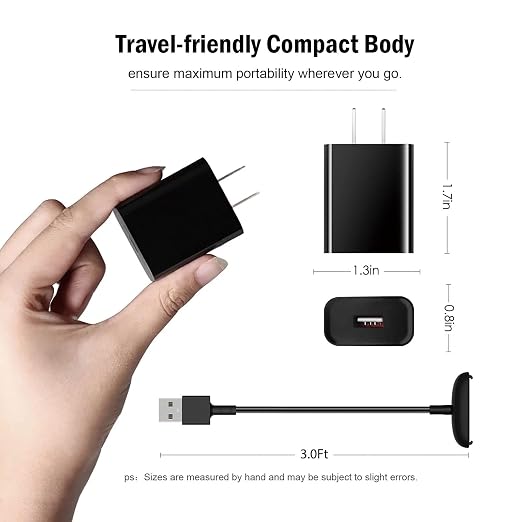 Fast Wall Charger for Fitbit Inspire 2, Fit bit Ace 3 Charger for Kids - Image 5