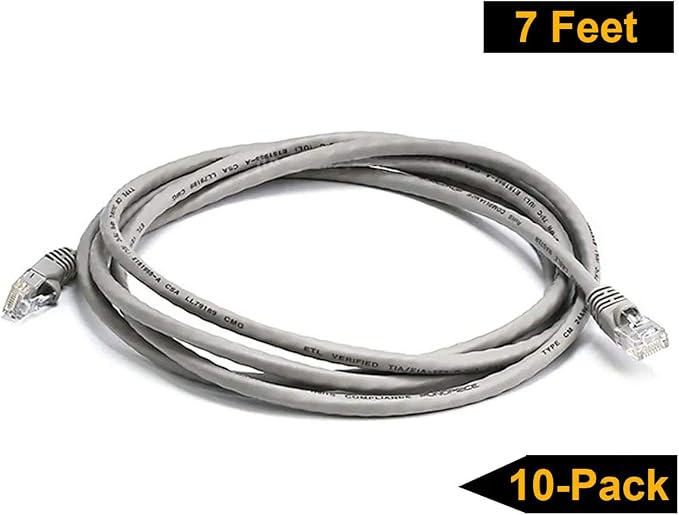 iMBAPrice 3' Cat5e Molded Ethernet Cable, 10 Pack - Image 4