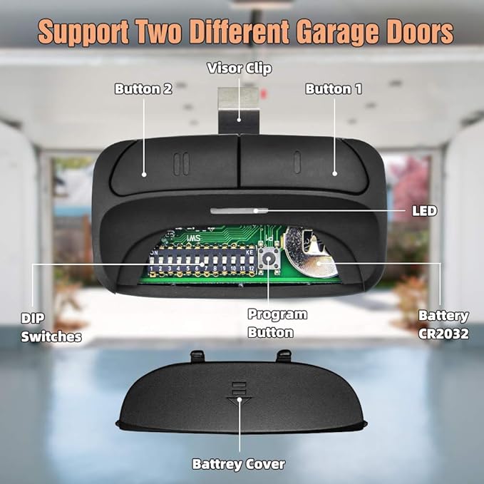 Universal Garage Door Remote Compatible - Image 7