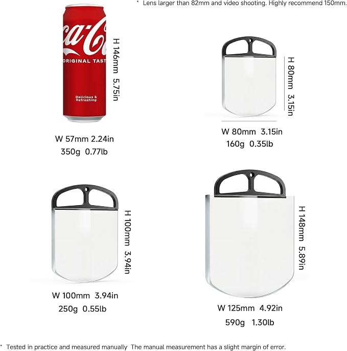 PUYI 100mm Handheld Single Ghost Prism FX Filter, Motion Blur & Refraction Lens - Image 7