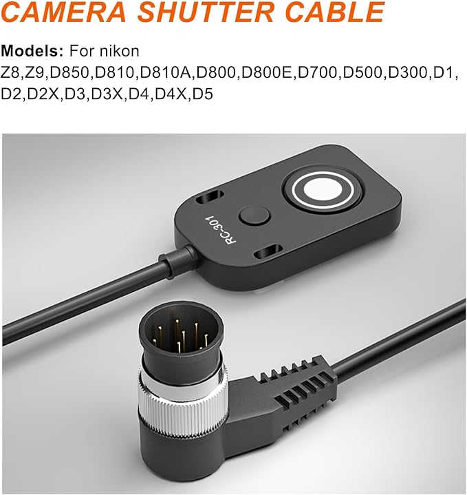 5M Extension Cord RC301-DC0/MC-30 Remote Control Shutter Release Cord - Image 9