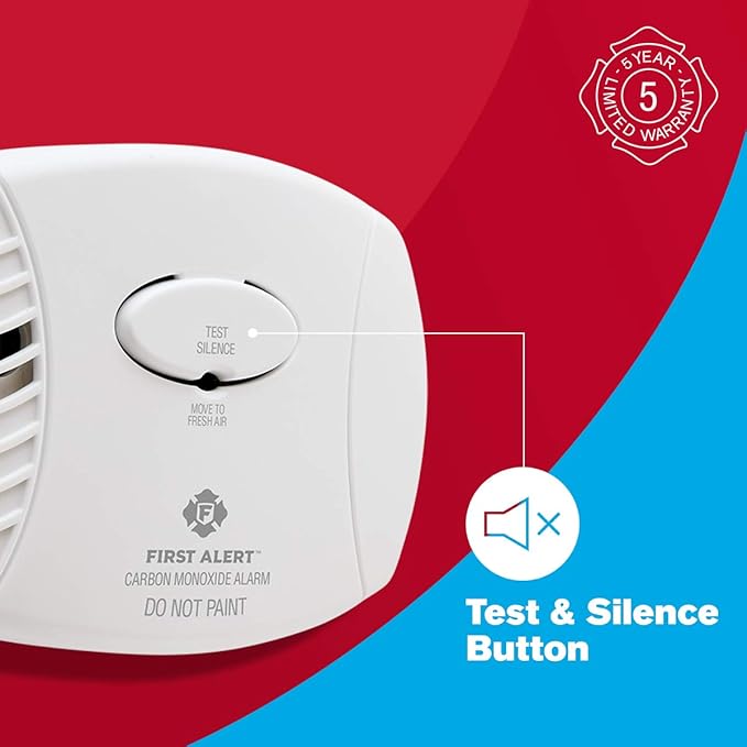 First Alert CO400 Carbon Monoxide Detector, Battery Operated - Image 5