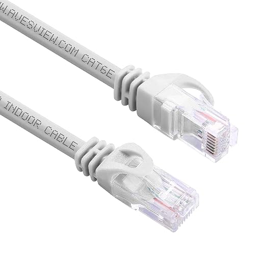 CAT 6 25 FT Ethernet Cable, Indoor High-Speed 10Gbps Snagless CAT6 25 Foot - Image 3