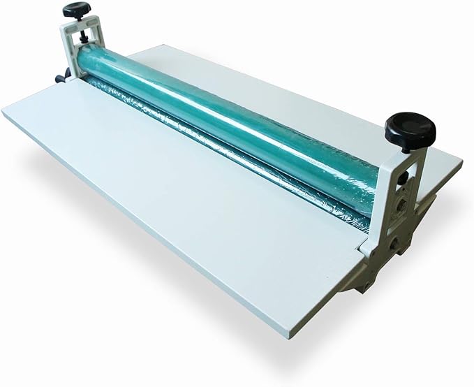 25'' Manual Cold Roll Laminator Laminating Machine Lamination Foldable Long Wings