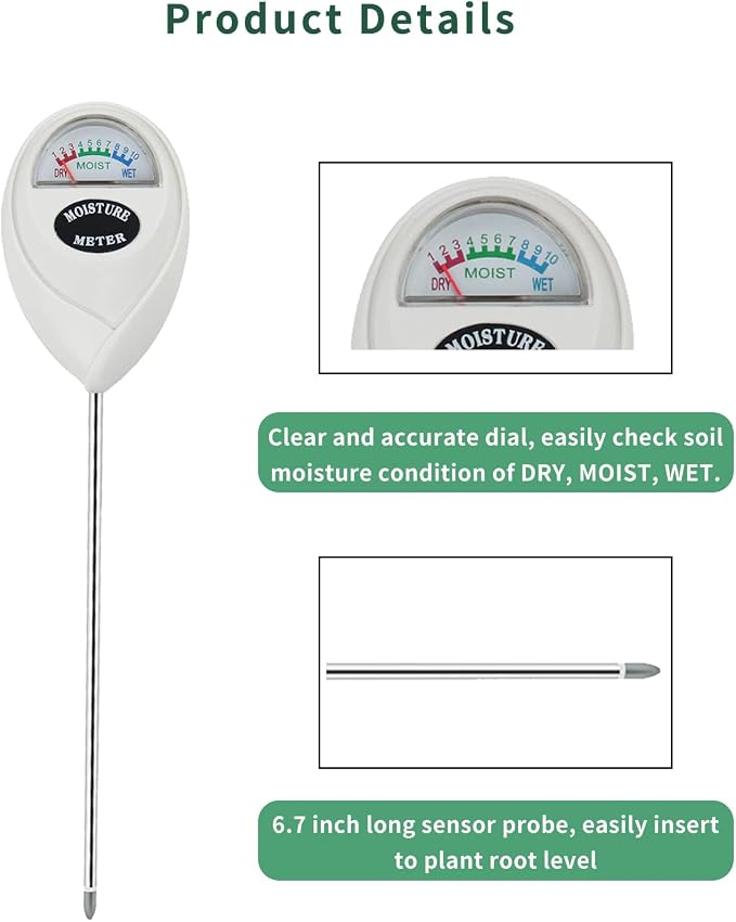 Censinda Soil Moisture Meter, Soil Moisture Monitor - Image 4