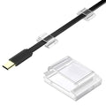 AGPTEK Ethernet Cable Clips, Flat Cord Clips Small Cable Holder Management by AGPTEK
