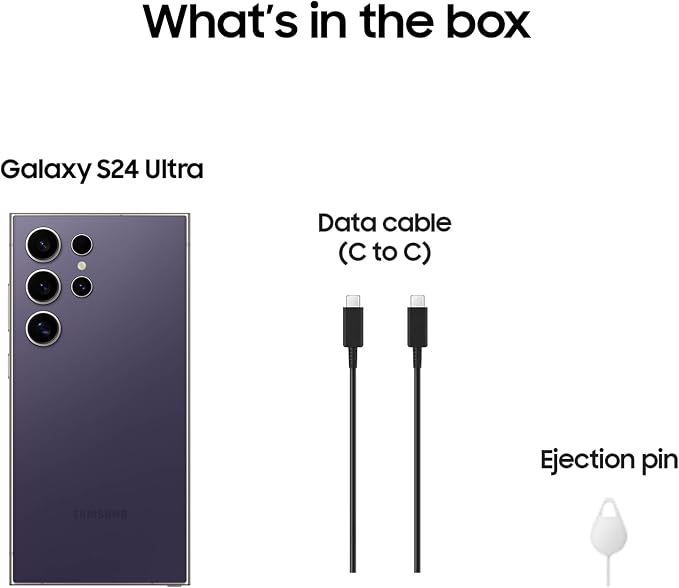 Samsung Galaxy S24 Ultra 5G, US Version, Titanium Violet - Image 6