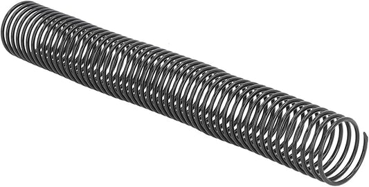 18 Pcs Plastic Spiral Binding Coil, 4:1 Pitch, 38mm Diameter, Reusable, Up to 310 Sheets High Capacity Binding Coil, for A4 Paper, Documents, Business