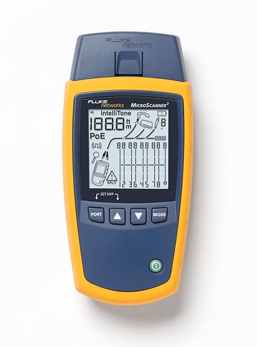 Fluke Networks MS2-100 MicroScanner2 Copper Cable Verifier - Image 2