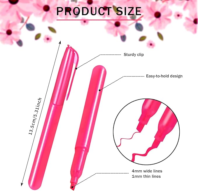 180 Pcs Highlighter Bulk Chisel Tip Multicolor Fluorescent Markers for School Office Classroom Supplies