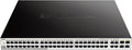 D-Link 52-Port Gigabit Smart Managed PoE+ Switch | 48 PoE+ Ports + 4 Combo SFP by D-Link