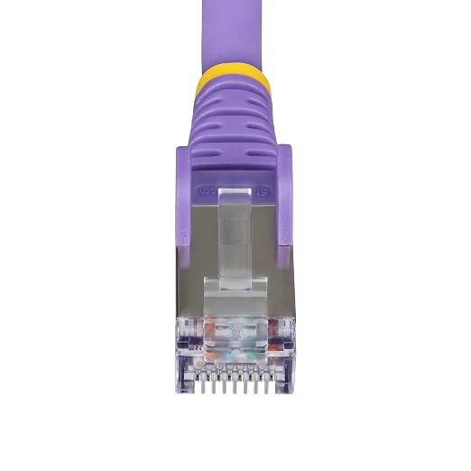 StarTech.com 10ft Purple CAT6a Ethernet Cable, Snagless RJ45, 100W PoE++ - Image 4