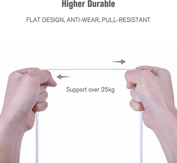 Cat 7 Ethernet Cable 10 ft 6 Pack Cat7 Flat Shielded Ethernet Patch Cables - Image 6