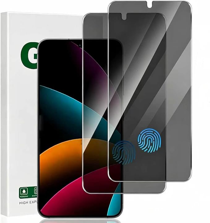 Galaxy S21 Plus Privacy Screen Protector Tempered Glass, 9H Hardness 2D Curved by Unknown