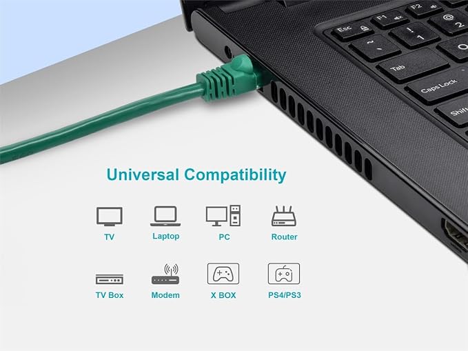 Monoprice 7FT 24AWG Cat5e 350MHz UTP Ethernet Bare Copper Network Cable - Image 6