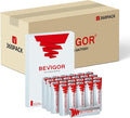 BEVIGOR Lithium AA Batteries, 360 Pack Lithium Iron Double A Battery by BEVIGOR