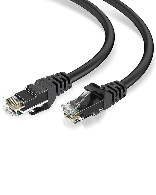 Cat 6 Ethernet Cable 16ft, High Speed 10Gbps Network Cable, UTP 24AWG Flexible by LinkNexa