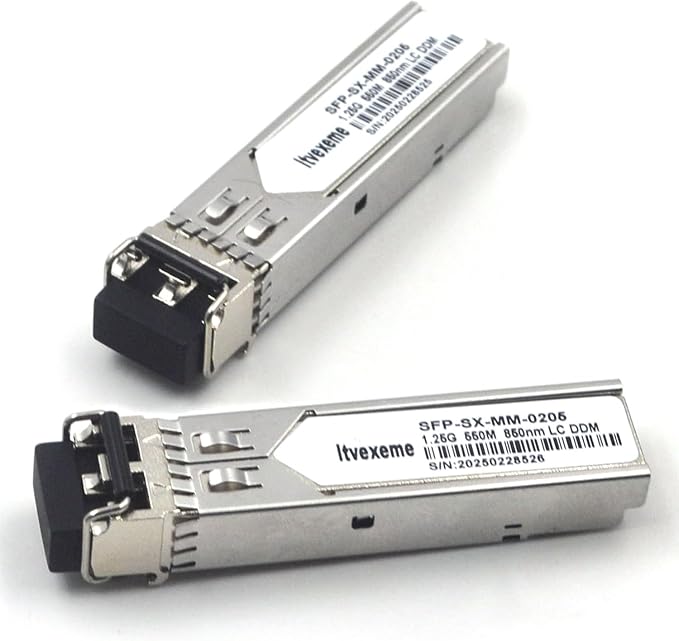4 Pack 1.25G Multimode SFP LC Module, 1000Base-SX Gigabit Fiber Transceiver - Image 5