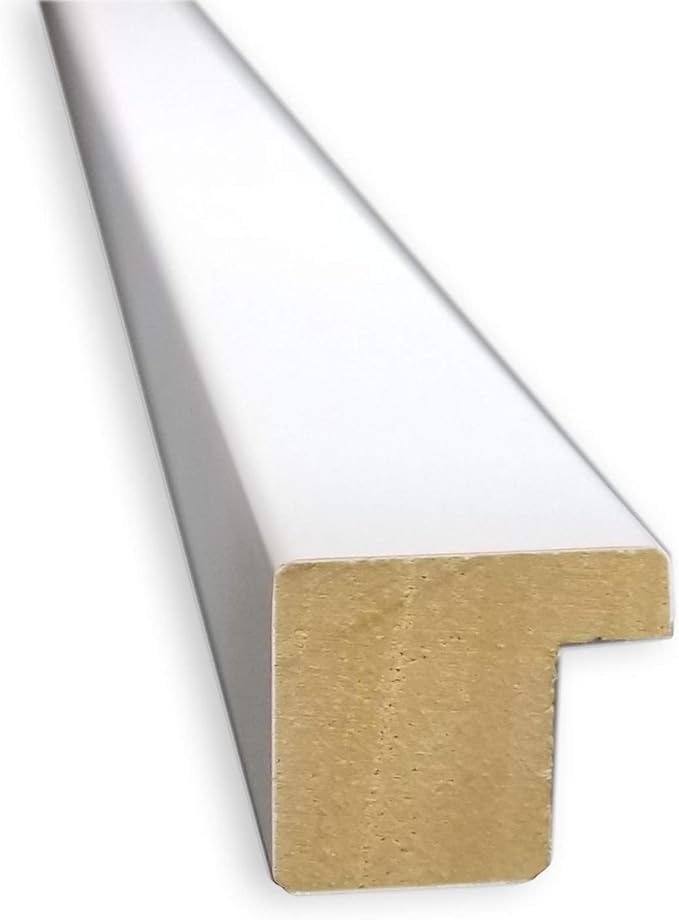 Amanti Art Natural Cork Board for Wall, 17x17 Vision Board with White Frame, Small Corkboard Office Decor for Home Organization, Modern Corkboard Pinboard to Display Items for Home Organization in