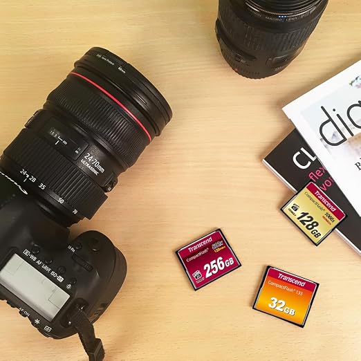 Transcend CF133 CompactFlash Memory Card 1GB, DSLRs Camera Card, MLC NAND Flash - Image 3