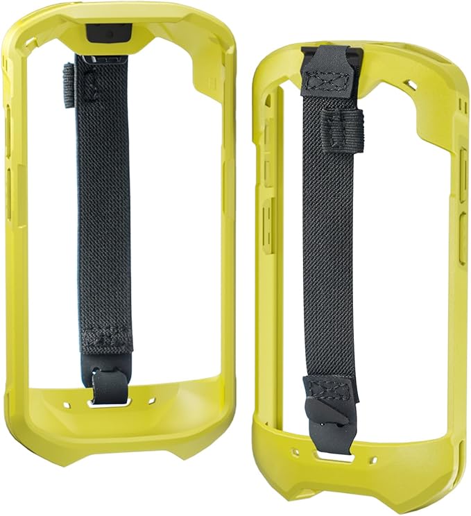 TC51 TC52 TC56 TC57 TC510K Case with Hand Strap - Protective & Ergonomic for Zebra Handheld Barcode Scanners SG-TC5X-EXO1-01 SG-TC5X-EXONHS-01 (Yellow)