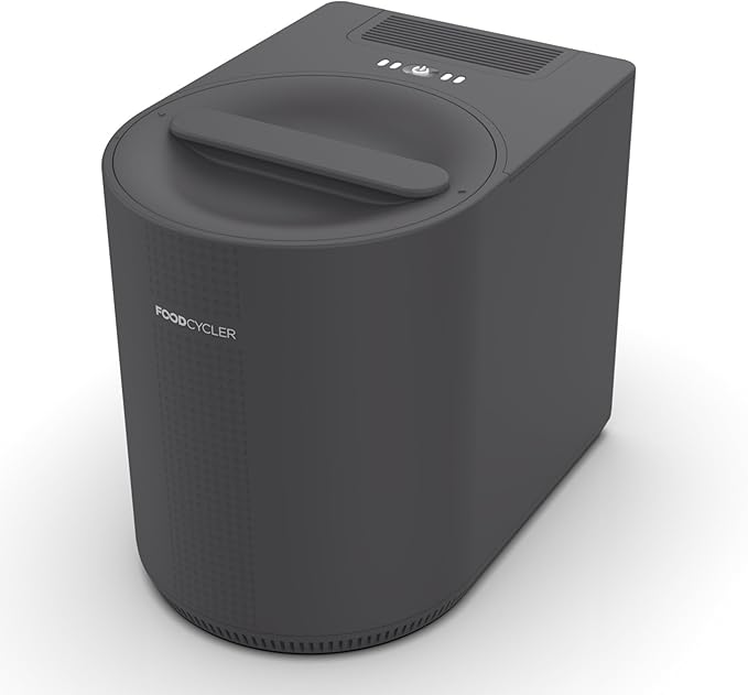 Eco 3 Compact Kitchen Food Recycler | Indoor Composter Bin Alternative | Electric Countertop Food Waste Disposer with Odorless 3.5L Indoor Food Waste Bin for Easy Waste Management | Grey