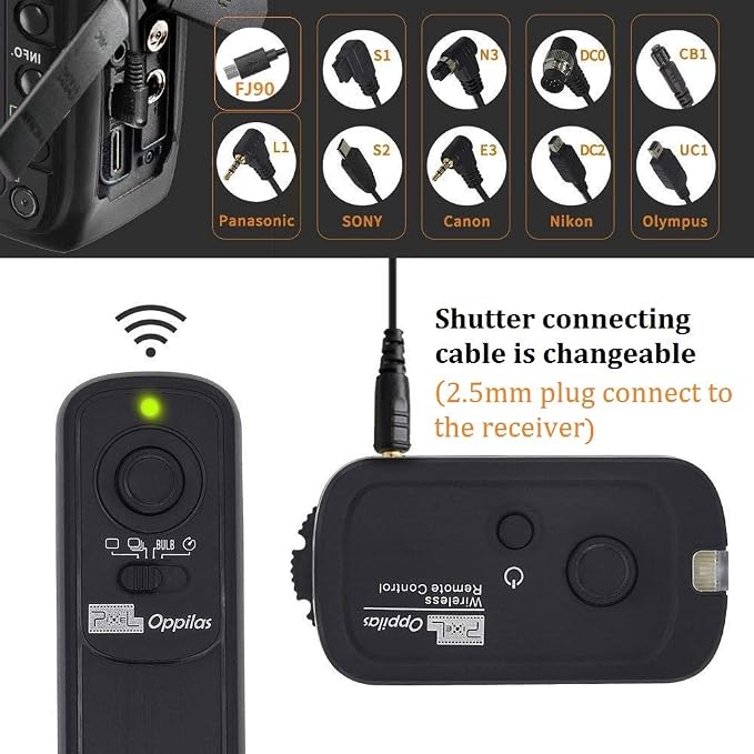 Pixel Digital Wireless Remote Shutter Release Switch N3 Compatible - Image 5