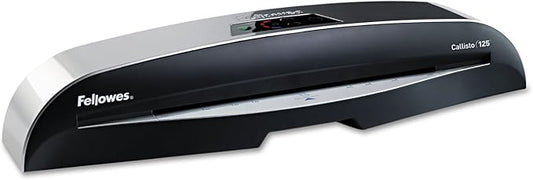 Fellowes Callisto 125 Laminator, 12.5-Inch (57291), Silver/Black