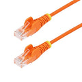 StarTech.com 6ft Orange Slim CAT6 Ethernet Cable, Snagless RJ45, 28AWG Pure by StarTech