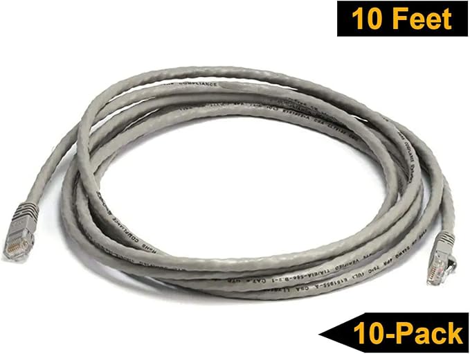 iMBAPrice 7 ' Cat5e Network Ethernet Patch Cable, 10 Pack - Image 5