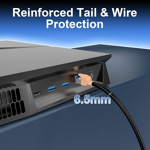 Cat 8 Ethernet Cable 35 ft, 40Gbps High Speed Gaming Network Cable 2000MHz - Image 4