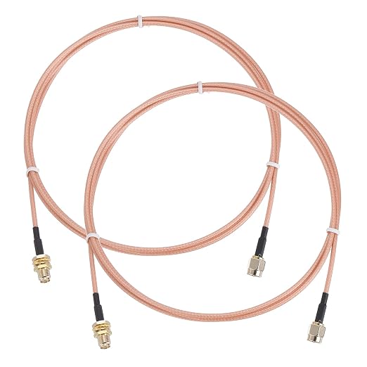 MECCANIXITY SMA Antenna Extension Cable, 4.9ft SMA Male Inner Pin to Female by MECCANIXITY