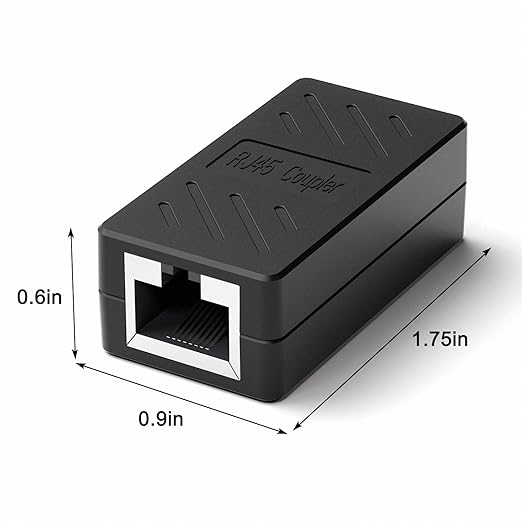ZUZONG 40 PCS Gigabit RJ45 Coupler, Ethernet Extender Connector in Line Coupler - Image 6