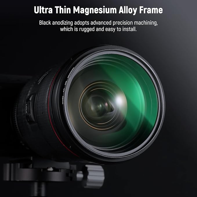 NEEWER 55mm UV CPL ND Lens Filter Kit, UV Protection + Circular Polarizing + - Image 7
