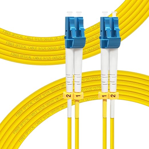 FLYPROFiber- 10M/33ft OS2 LC to LC Fiber Patch Cable | Length Options: 0.2m-200m by FLYPROFiber