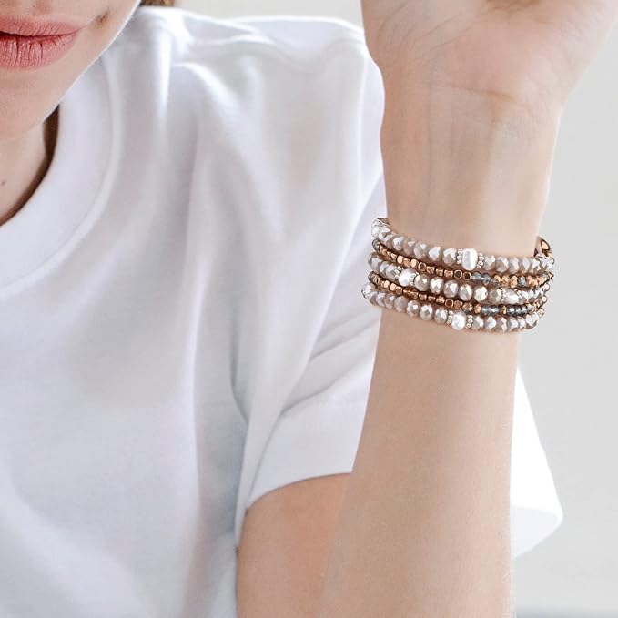 MOFREE Beaded Bracelet Compatible - Image 7