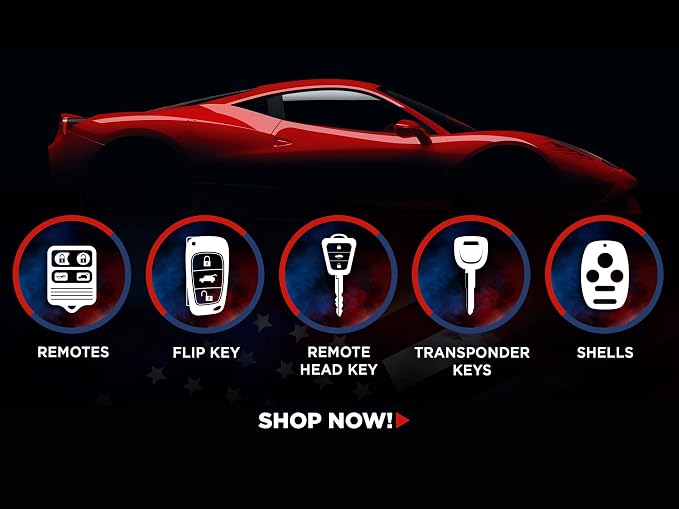 2 Keyless Entry Remote Key Fob - Image 6