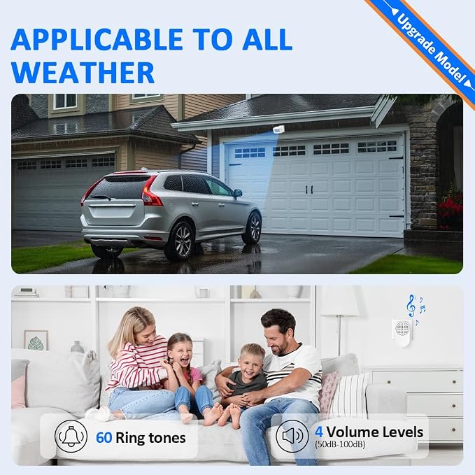 Driveway Alarms Wireless Outside Weatherproof - Image 6