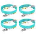 LC to LC Multimode Fiber Patch Cable, 16ft/5m MM OM3 Fiber Optic Cable by RamboCables
