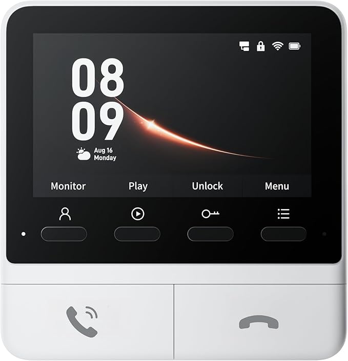 SwitchBot 4.3 Inch Monitor for Intercom Installation, Advanced Monitor for by SwitchBot