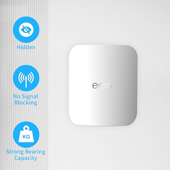 eero Max 7 Wall Mount, Wall Brackets ABS Router Holder Compatible - Image 4