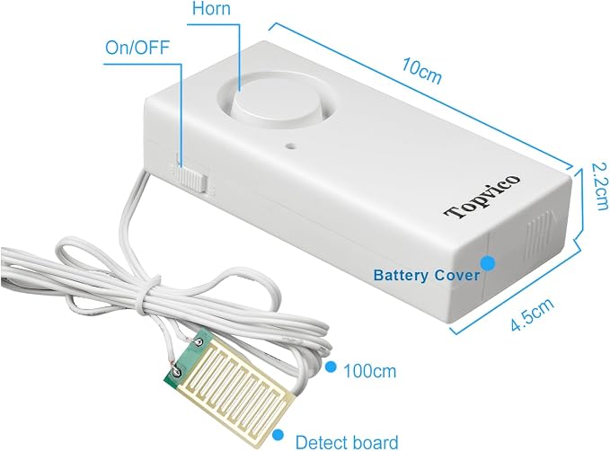 Water Alarms for Basements, Heater Leak Detector, Sump Pump Overflow RV - Image 4