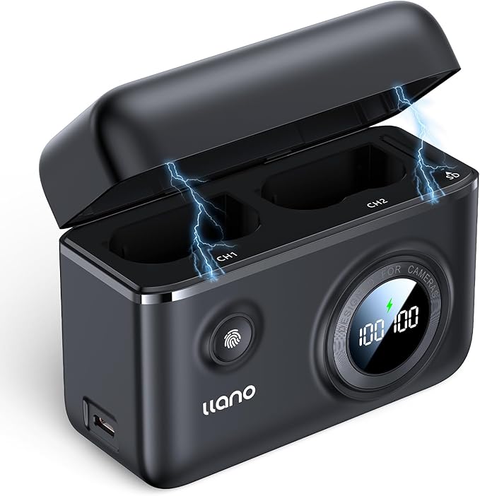 llano CS2 EN-EL15c EN-EL15b Camera Battery Charger by TheHorizonofPossibility