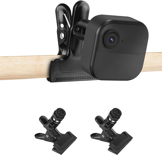 ALERTCAM 2Pack Clip Clamp Mount by ALERTCAM